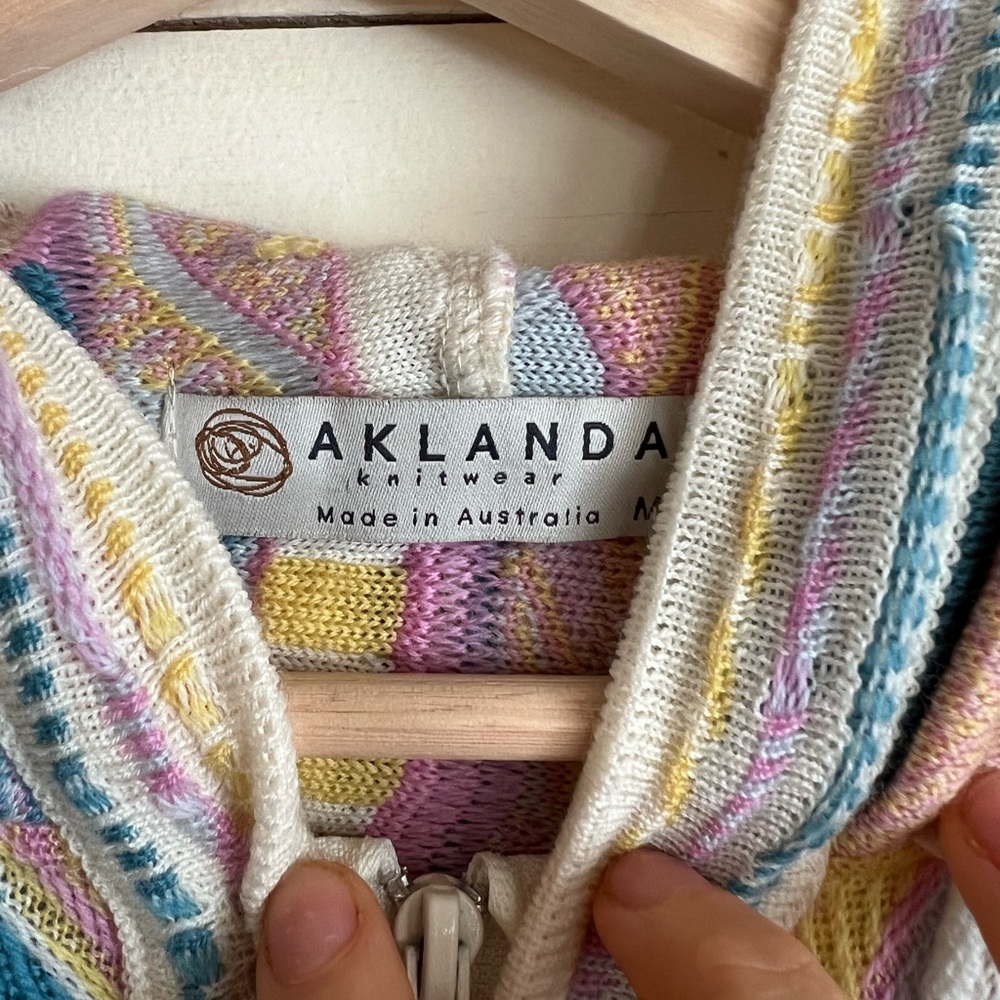 Like New Aklanda Storm Wool Zip Up Hoodie - Picture 4 of 10